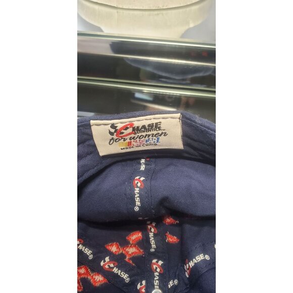 NASCAR Chase #24 Baseball Cap Hat Women's Blue Red Strapback Adjustable - Picture 5 of 5